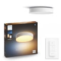 Philips - LED Dimmable ceiling light Hue LED/33,5W/230V 2200-6500K d. 425 mm white + remote control