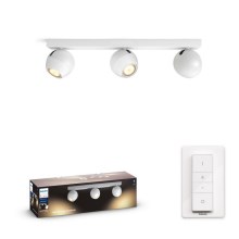 Philips - LED Dimmable spotlight Hue BUCKRAM 3xGU10/5W/230V + remote control