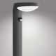 Philips - LED Outdoor lamp with a sensor LED/9W/230V 4000K IP44