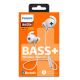 Philips SHB4305WT/00 - Bluetooth earphones with a microphone white