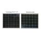Photovoltaic solar panel RISEN 400Wp Full Black IP68 Half Cut