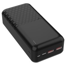 Power Bank Power Delivery 30000 mAh/22,5W/3,7V black