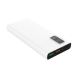 Power Bank with LED display Power Delivery 10000 mAh 3,7V white