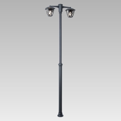 Prezent 39031 - Outdoor lamp SPLIT 2xE27/60W/230V IP44