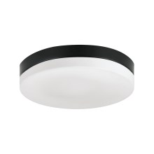 Prezent 67114 - Bathroom ceiling light PILLS 1xE27/60W/230V IP44 black