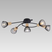 Prezent 75558 - Attached chandelier PONY 5xE14/25W/230V