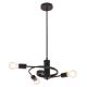 Rabalux 2097 - Surface-mounted chandelier CARLY 3xE27/15W/230V black