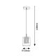 Rabalux - Crystal chandelier on a string 1xG9/40W/230V