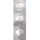 Rabalux - LED Dimmable ceiling light LED/60W/230V 60 cm + remote control