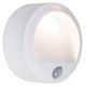 Rabalux - LED Outdoor wall light with sensor LED/1,5W/3xAA IP44 white