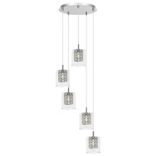 Rabalux - Crystal chandelier on a string 5xG9/40W/230V