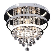 Rabalux - Crystal surface-mounted chandelier LED/32W/230V + 3xE14/40W