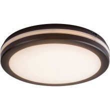 Rabalux - LED Bathroom ceiling light LED/28W/230V IP54 black