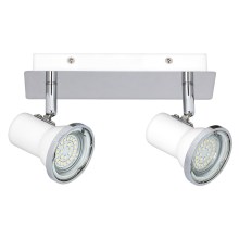Rabalux - LED bathroom spotlight 2xGU10/4,5W/230V