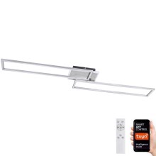 Rabalux - LED Dimmable ceiling light LED/40W/230V 2700-6500K Wi-Fi Tuya matte chrome + remote control
