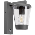 Rabalux - Outdoor wall lamp with a sensor 1xE27/40W/230V IP44