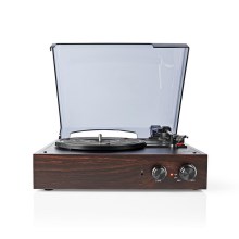 Record player with computer transfer 2x9W + dust cover