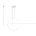 Redo 01-1736 - LED Dimmable chandelier on a string GIOTTO LED/56W/230V white