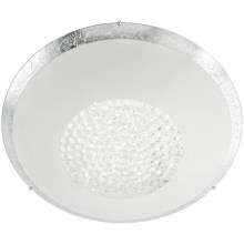 Redo 05-900 - LED Crystal ceiling light RA LED/18W/230V d. 40 cm silver