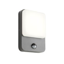 Redo 90133 - Outdoor LED wall light with sensor COLIN 1xLED/9W/230V IP54
