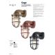 Redo 90205 - Outdoor wall light CAGE 1xE27/28W/230V IP44 brass