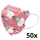 Respirator children's size FFP2 Kids NR CE 0370 Balloons pink 50pcs