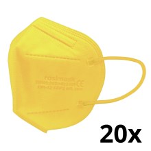 Respirator children's size FFP2 ROSIMASK MR-12 NR yellow 20pcs