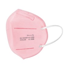 Respirator FFP2 NR CE 0598 Pink 1pc