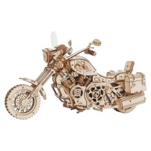 RoboTime - 3D wooden mechanical puzzle Motorbike cruiser
