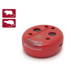 Rodent repellent with LED lighting 2xAAA ladybug