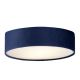 Searchlight - Ceiling light DRUM PLEAT 2xE27/60W/230V blue