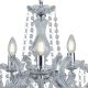 Searchlight - Crystal chandelier on a chain MARIE 5xE14/40W/230V