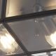 Searchlight - Ceiling light FLUSH 2xE14/40W/230V black