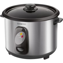Sencor - Rice cooker 500W/230V 1,5 l stainless steel