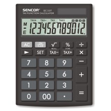 Sencor - Table calculator 1xLR1130 black