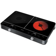 Sencor - Two-zone induction cooker with LCD display 3400W/230V
