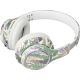 Sencor - Wireless headphones with a microphone 3,7V/400 mAh green/white