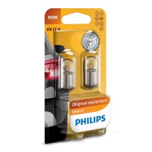 SET 2x Car bulb Philips VISION 12821B2 R5W BA15s/5W/12V