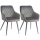 SET 2x Dining chair RICO grey