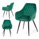 SET 2x Dining chair SAMETTI green