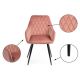 SET 2x Dining chair SAMETTI pink