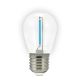 SET 2x LED Bulb PARTY E27/0,3W/36V blue