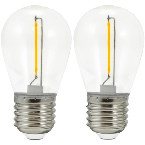 SET 2x LED Bulb PARTY E27/0,3W/36V