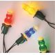 SET 3 x Replacement bulb FIGURINE E10/20V/0,1A colourful, Made in Europe