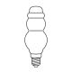 SET 3 x Replacement bulb FIGURINE E10/20V/0,1A white, Made in Europe