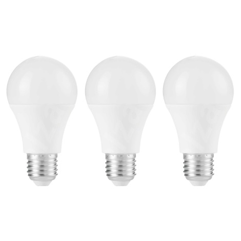 SET 3x LED Bulb A67 E27/13W/230V 4000K - Attralux
