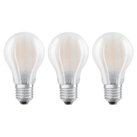 SET 3x LED Bulb E27/7W/230V 2700K