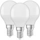 SET 3x LED Bulb P45 E14/4,9W/230V 3000K - Osram