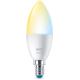SET 3x LED Dimmable bulb C37 E14/4,9W/230V 2700-6500K CRI 90 Wi-Fi - WiZ