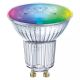 SET 3x LED RGBW Dimmable bulb SMART+ GU10/4,9W/230V 2700K-6500K Wi-Fi - Ledvance